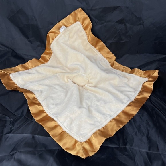 Hallmark Itty Bittys Giraffe Baby Lovey Security Blanket Copper Satin Noah's Ark - Picture 4 of 7